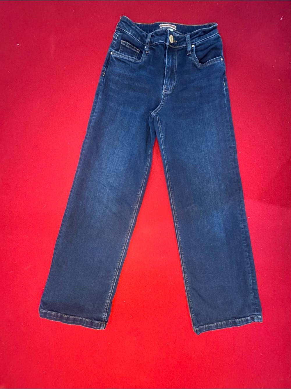 Kut from the Kloth Indigo Straight-Leg Jeans
